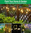 SIOTMERA 4Count Solar Lights Outdoor Waterproof IPX5, Solar Garden Lights, Wind Swaying Firefly Lights, Christmas Lights Outdoor, for Yard Lawn Pathway Decoration Lighting, 6LED WarmYellow 🍁 All In One Marketplace Canada