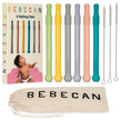 BEBECAN Teething Toys for Babies, Baby Teething Relief, 6 Vibrant Colors, Super Soft Silicone Jouet Dentition Bebe, Perfect Baby Gifts Baby Boy Gifts 🍁 All In One Marketplace Canada