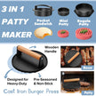 31PCS Griddle Accessories Kit for Blackstone, Flat Top Hibachi Grill Spatula Set with 2 Melting Domes, Burger Press, Patty Maker and Apron, Professional Teppanyaki Tools Gifts for Outdoor BBQ 🍁 All In One Marketplace Canada