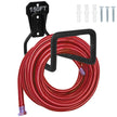 Metal Garden Hose Holder - Heavy Duty Hose Hanger Wall Mounted Water Hose Holder for Outside Yard, Sturdy Hose Reel Hose Hooks Ideal for Water Hose, Extension Cords 🍁 All In One Marketplace Canada