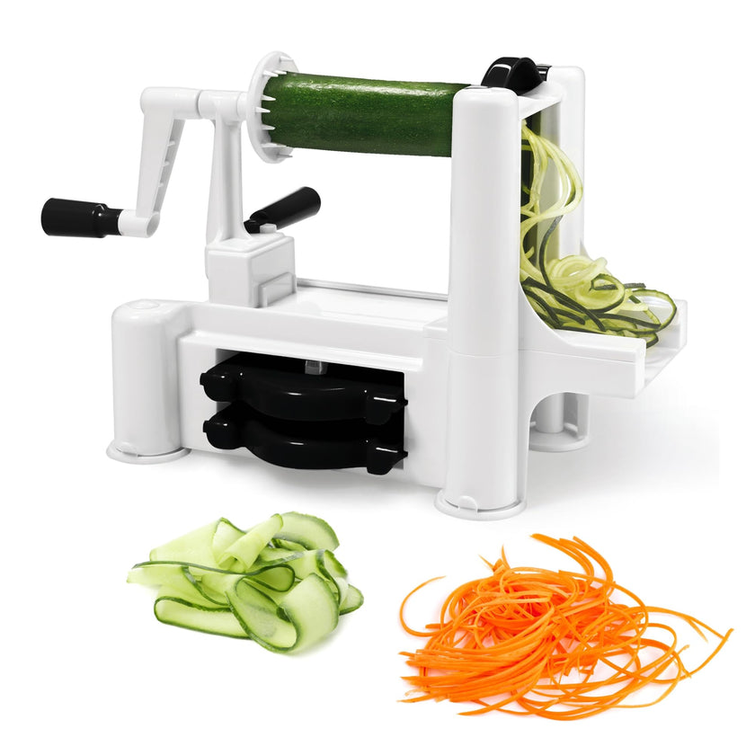 Starfrit Spiralizer, 4 Blades, Veggie Noodle Maker, Suction Base 🍁 All In One Marketplace Canada