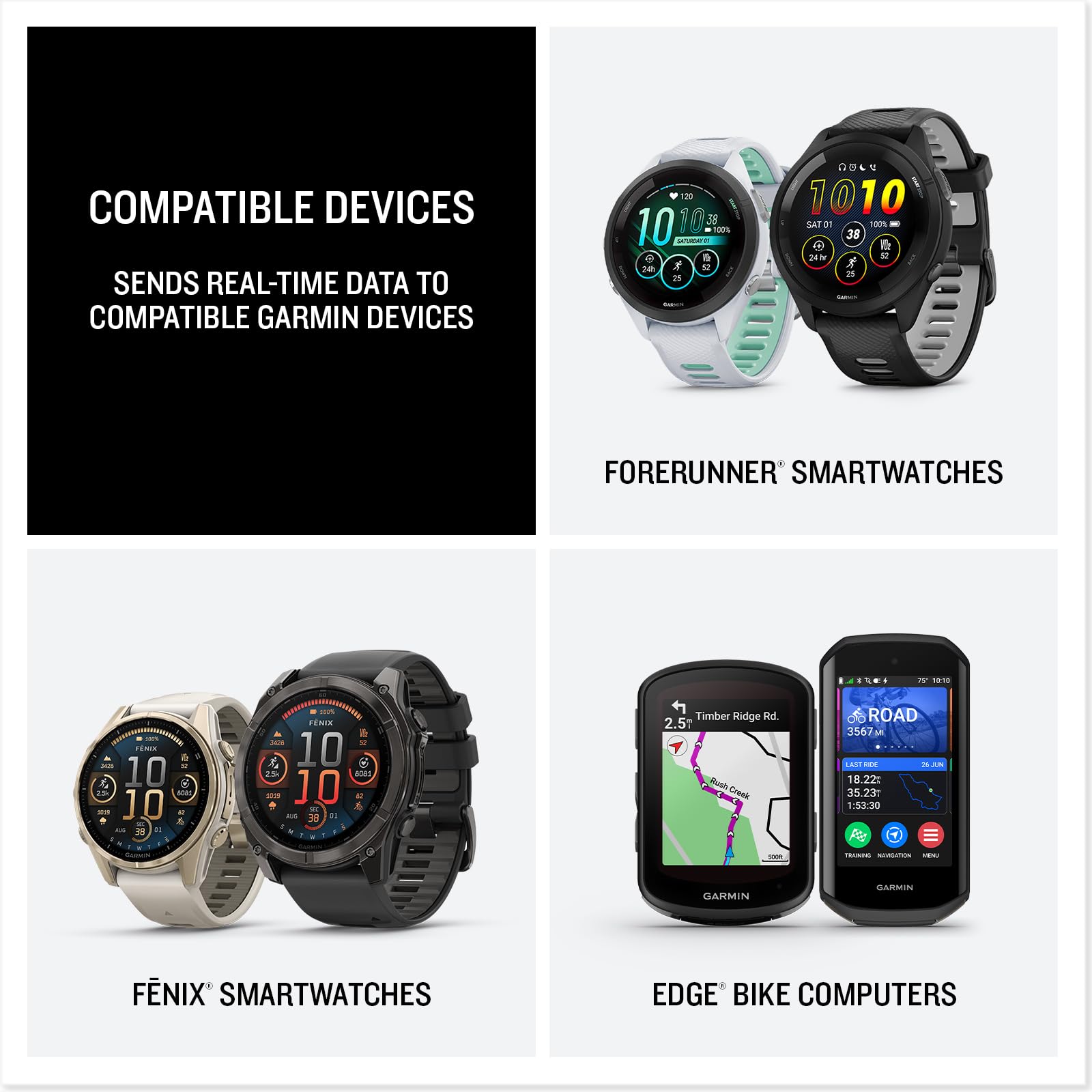 Garmin HRM 200 Heart Rate Monitor, Accurate Heart Rate and HRV Data, Comfortable Machine Washable Strap, M-XL 🍁 All In One Marketplace Canada