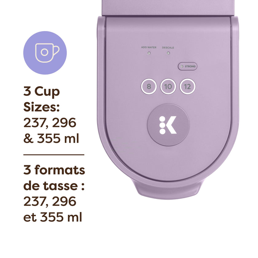 Keurig K-Mini Go Single Serve K-Cup Pod Coffee Maker, Violet 🍁 All In One Marketplace Canada