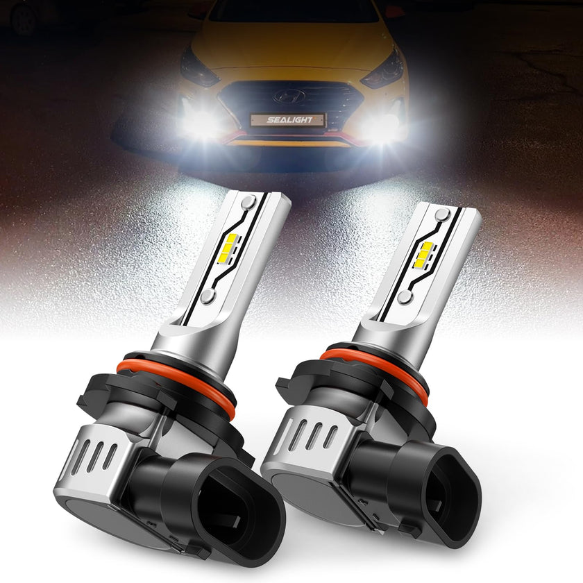 SEALIGHT H10 LED Fog Light Bulbs or DRL, 12000LM 9140 9145 Fog Lights LED Bulbs 600% Brightness Upgrade, F5 1:1 Size 100% Successful Installation for Trucks Cars, Pack of 2 🍁 All In One Marketplace Canada