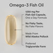 Sports Research Triple Strength Omega 3 Fish Oil - Burpless Fish Oil Supplement w/EPA & DHA Fatty Acids from Wild Alaskan Pollock - Heart, Brain & Immune Support for Men & Women - 1250 mg, 90 ct 🍁 All In One Marketplace Canada