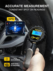 AZUNO Digital Tire Inflator with Pressure Gauge, 200 PSI, Heavy Duty Air Compressor Accessories, w/Rubber Hose Lock on Air Chuck and Quick Connect Coupler (Standard) 🍁 All In One Marketplace Canada