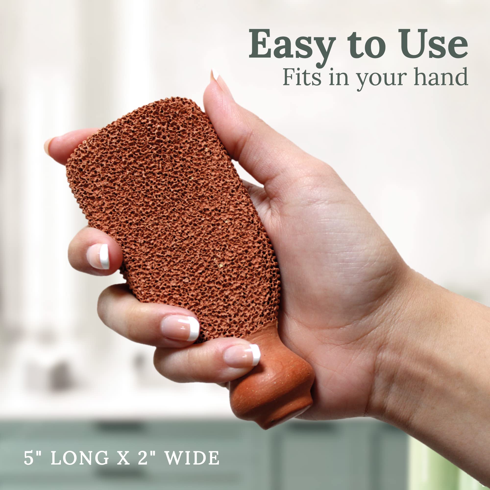 Pumice Stone for Feet Lasts 5+ Years Foot Exfoliator Scrubber Callus Remover 🍁 All In One Marketplace Canada