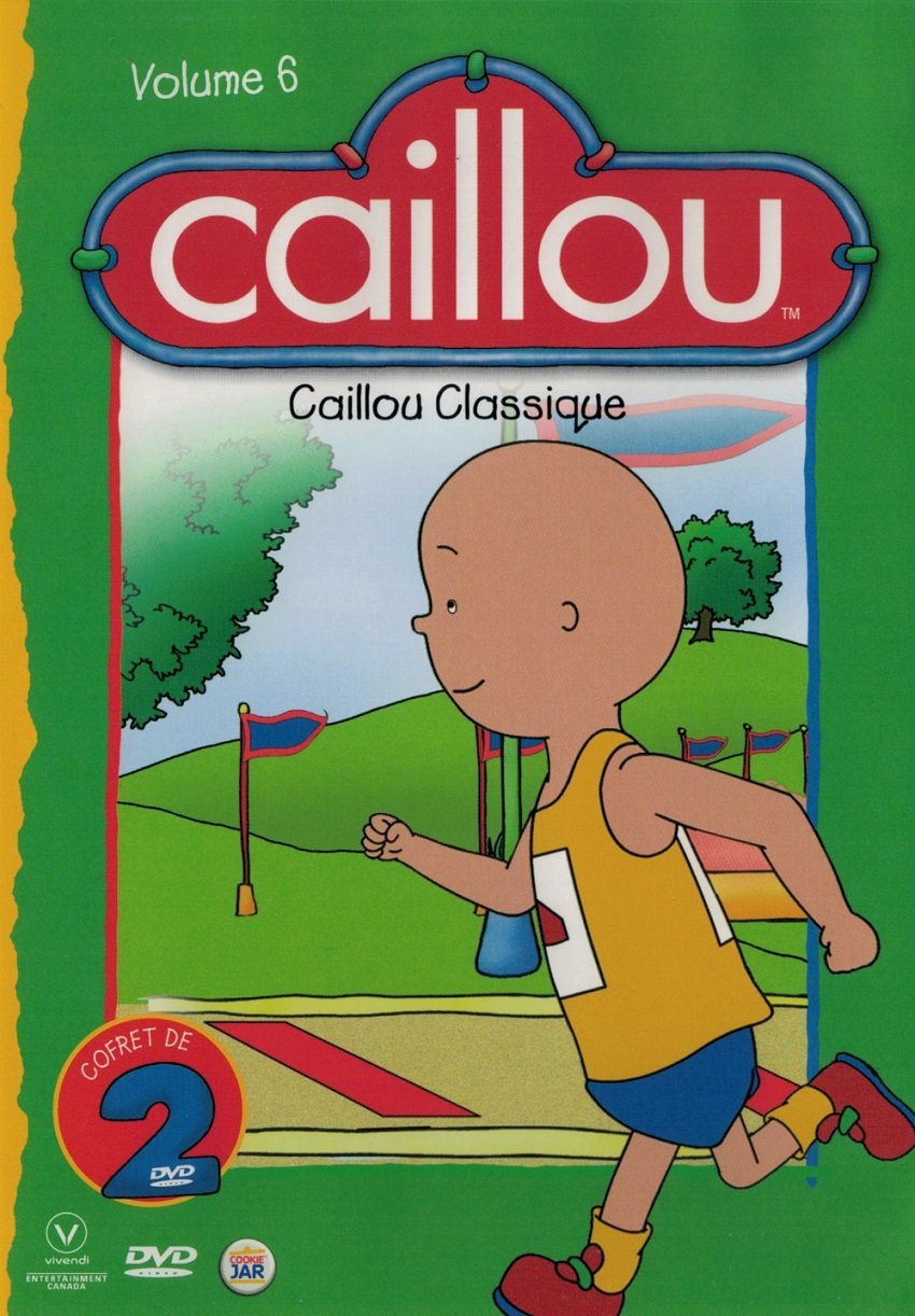 Caillou (Caillou Classique, Vol. 6) (Bilingual) - DVD (Used)