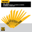 DEWALT Reciprocating Saw Blades, Bi-Metal Set with Case, 12-Piece (DW4892) 🍁 All In One Marketplace Canada
