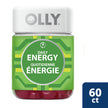 OLLY Daily Energy Gummy Supplement 100% caffeine-free energy vitamins Tropical Passion blend of vitamin B12, CoQ10 & Goji Berry 30 day supply 60 gummies 🍁 All In One Marketplace Canada