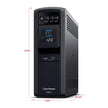 CyberPower CP1500PFCLCD PFC Sinewave UPS System, 1500VA/1000W, 12 Outlets, AVR, Mini Tower, Black 🍁 All In One Marketplace Canada