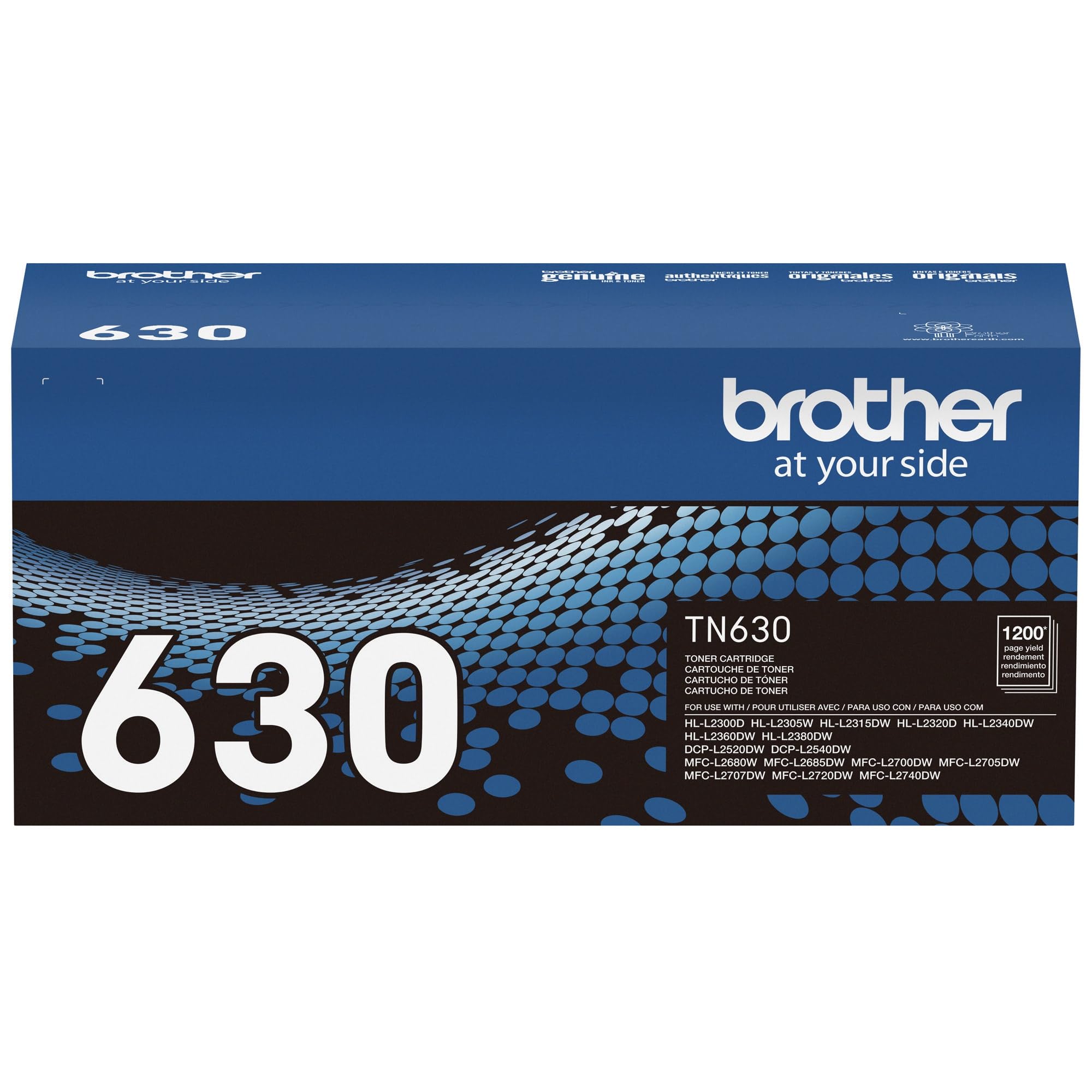 Brother Original TN630 Standard Yield Black Toner Cartridge, Original Toner Replacement cartridges, Toner for Brother Laser Printers HL-L2320D, DCP-L2520DW, MFC-L2700DW, MFC-L2720DW and More 🍁 All In One Marketplace Canada