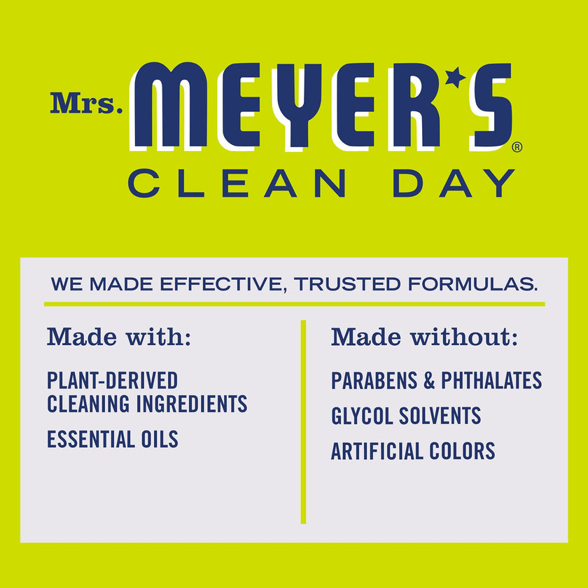 Mrs. Meyer's Clean Day Multi-Surface Cleaner Spray, All-Purpose Cleaner Solution for Home & Kitchen, Lemon Verbena Scent, 473 ml Spray Bottles, 4 Pack 🍁 All In One Marketplace Canada