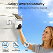 AOSU Security Cameras Outdoor Wireless, 2 Cam-Kit, No Subscription Required, Solar-Powered, Home Security Cameras System with 360° Pan & Tilt, Auto Tracking, 2K Color Night Vision, Easy Setup 🍁 All In One Marketplace Canada