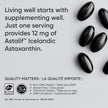 Sports Research® Triple Strength Astaxanthin Supplement from Algae w/Organic Coconut Oil - Natural Support for Skin & Eye Health - Non-GMO & Gluten Free - 12mg, 60 Softgels - 2 Month Supply 🍁 All In One Marketplace Canada