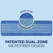 Bona Mop Microfiber Cleaning Pad for Hardwood & Hard Surface Floors - Value 3-Pack - For Use With Bona Mops - Dual Zone Cleaning 🍁 All In One Marketplace Canada