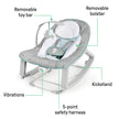 Ingenuity Keep Cozy 3-in-1 Grow with Me Vibrating Baby Bouncer, Seat & Infant to Toddler Rocker, Vibrations & Toy Bar, 0-30 Months Up to 40 lbs (Weaver) 🍁 All In One Marketplace Canada