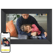 Aura Carver WiFi Digital Picture Frame | The Best Digital Frame for Gifting | Send Photos from Your Phone | Quick, Easy Setup in Aura App | Free Unlimited Storage | Gravel with White Mat 🍁 All In One Marketplace Canada