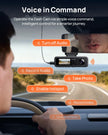 70mai 4K Dash Cam Front and Rear Inside, 3 Channel Car Dash Camera for Cars, Dashcam with GPS, Wi-Fi 6, Voice Control, Parking Monitor, Night Vision, Loop Recording, 64GB SD Card Included (T800E) 🍁 All In One Marketplace Canada