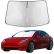 EcoNour Tesla Windshield Sunshade | 240T Polyester Shield for Model 3/Y | Superior UV & Heat Protection 🍁 All In One Marketplace Canada