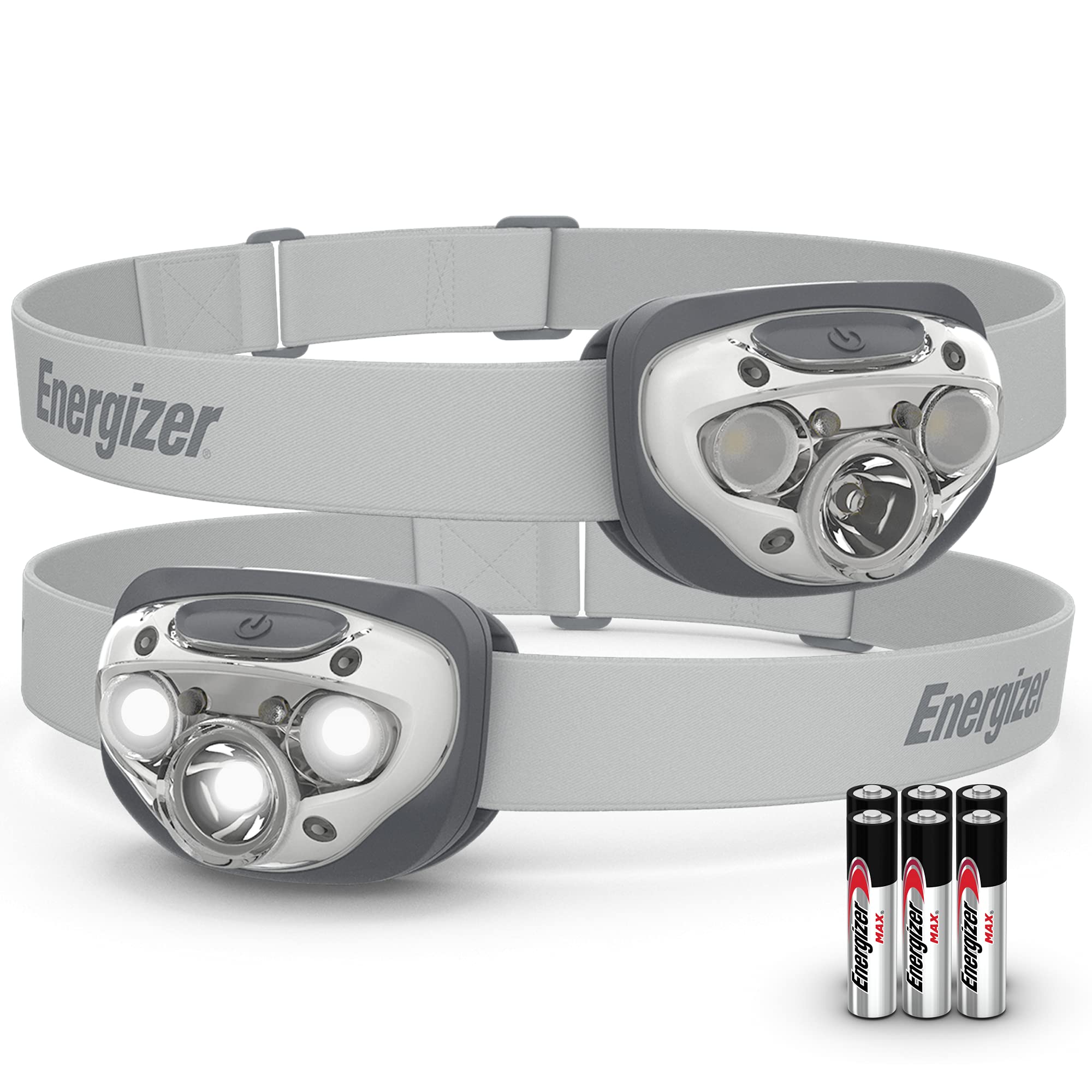 Energizer LED Headlamp PRO (2-Pack), IPX4 Water Resistant Headlamps, High-Performance Head Light for Outdoors, Camping, Running, Storm, Survival LED Light for Emergencies (Batteries Included) 🍁 All In One Marketplace Canada