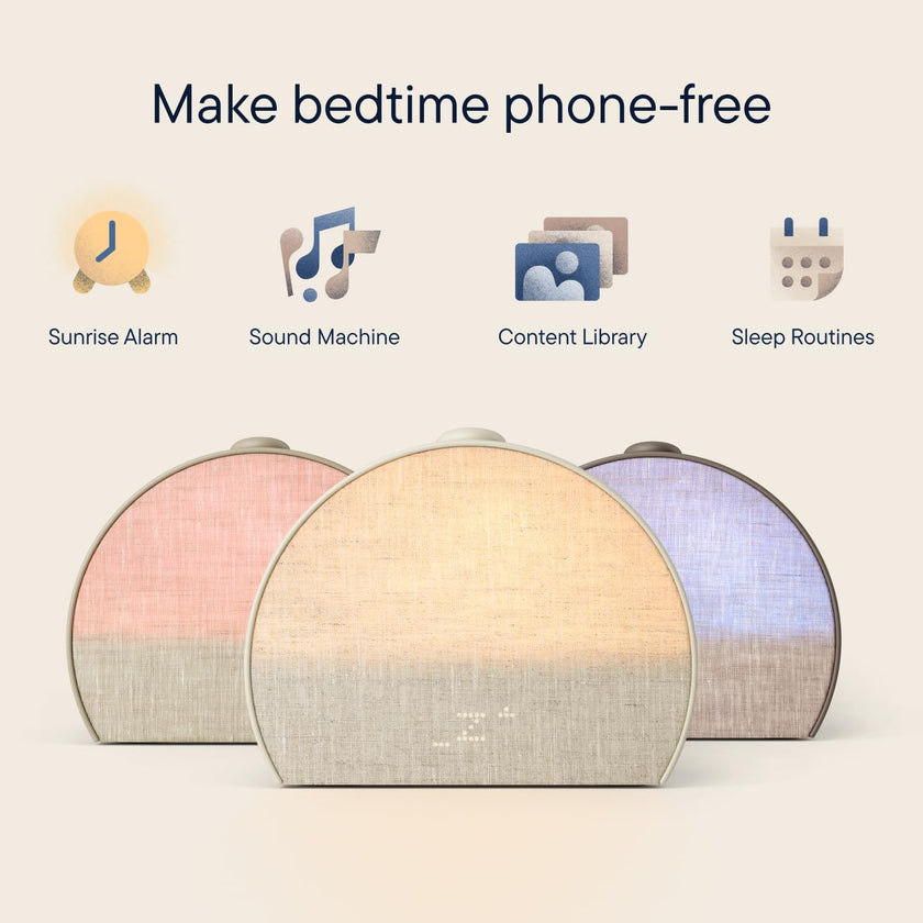 Hatch Restore 3 Sunrise Alarm Clock, Sound Machine, Smart Light (Putty) - White Noise, Screen-Free Sleep Routine 🍁 All In One Marketplace Canada