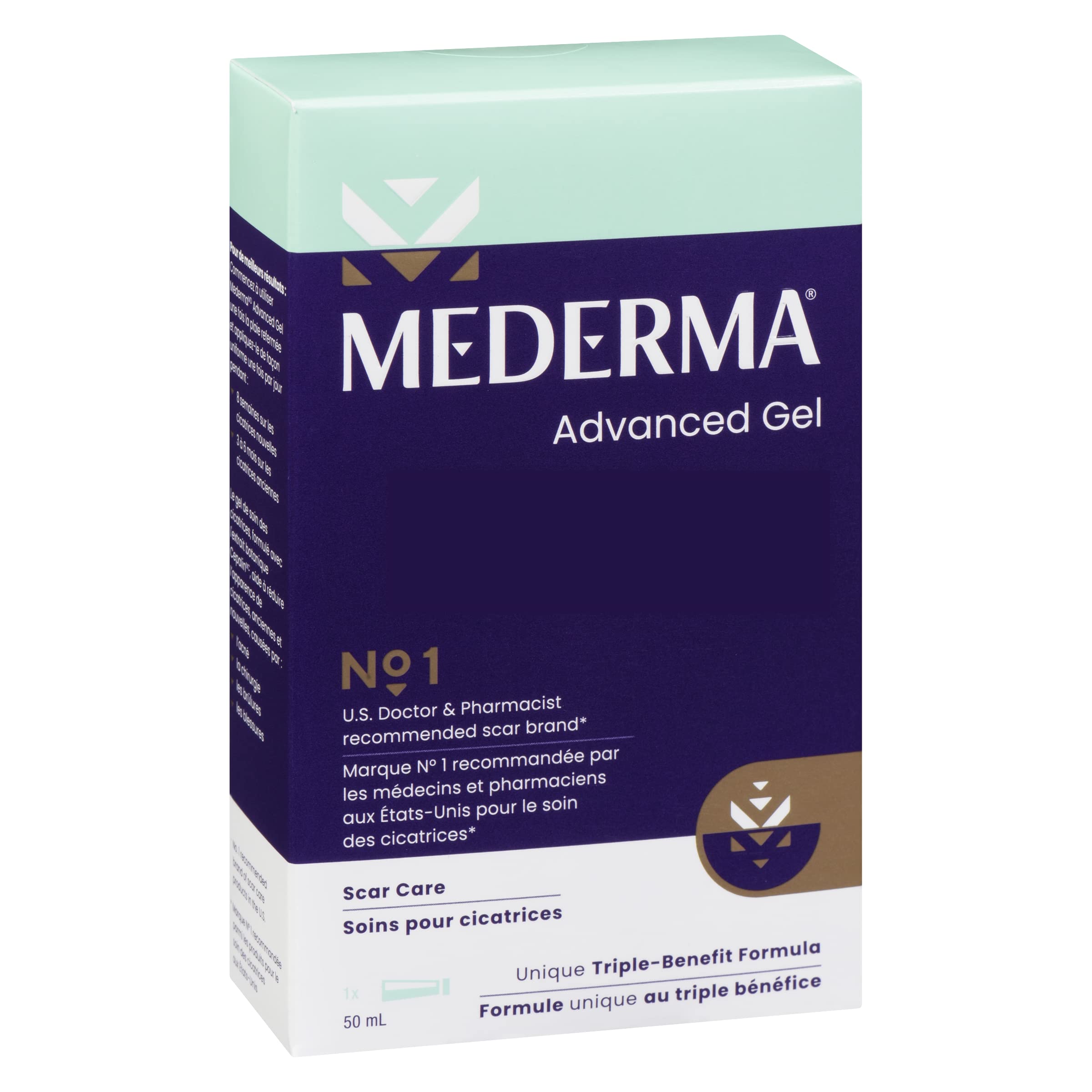 Mederma Advanced Scar Gel, Treats Old and New Scars, Reduces the Appearance of Scars from Acne, Stitches, Burns and More, 50 ml 🍁 All In One Marketplace Canada