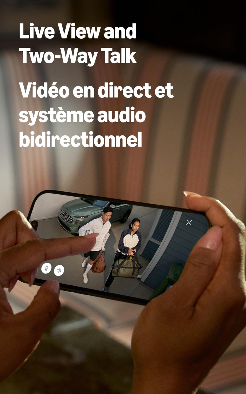 Ring Floodlight Cam Wired Plus with motion-activated 1080p HD video, White 🍁 All In One Marketplace Canada