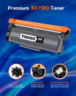 TN660 Toner Cartridge Compatible Replacement for TN 660 TN630 TN-660 TN-630 Work with DCP-L2520DW DCP-L2540DW HL-L2320D HL-L2360DW HL-L2380DW MFC-L2700DW MFC-L2720DW (Black, 2 Packs) 🍁 All In One Marketplace Canada