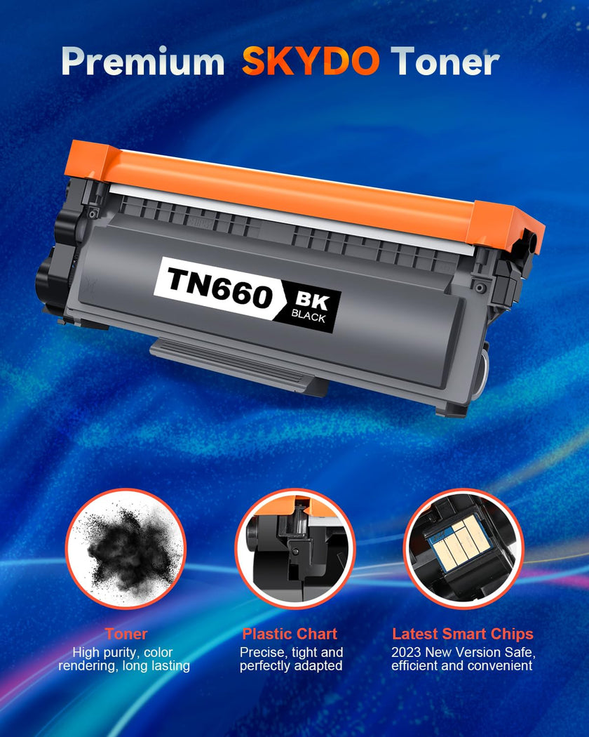 TN660 Toner Cartridge Compatible Replacement for TN 660 TN630 TN-660 TN-630 Work with DCP-L2520DW DCP-L2540DW HL-L2320D HL-L2360DW HL-L2380DW MFC-L2700DW MFC-L2720DW (Black, 2 Packs) 🍁 All In One Marketplace Canada