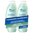Head & Shoulders Anti-Dandruff Shampoo, Bare Pure Clean, 1% Pyrithione Zinc, Oily Scalp Relief, Free of Sulfates, Silicones, Dyes, Dermatologically Accredited by Skin Health Alliance (2x 400mL) 🍁 All In One Marketplace Canada