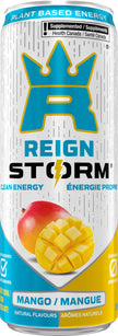 Reign Storm, Mango, 355mL (12 Pack) – Clean Energy Drink, Zero Sugar, Plant-Based, Vegan 🍁 All In One Marketplace Canada