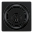 Weiser Elements Matte Black Square Deadbolt Lock, ANSI/BHMA Grade 3 Certified Front Door Lock, Kick Proof, Bump Proof & Anti-theft Exterior Door Lock with Key, Traditional Door Locks for Entry Door 🍁 All In One Marketplace Canada