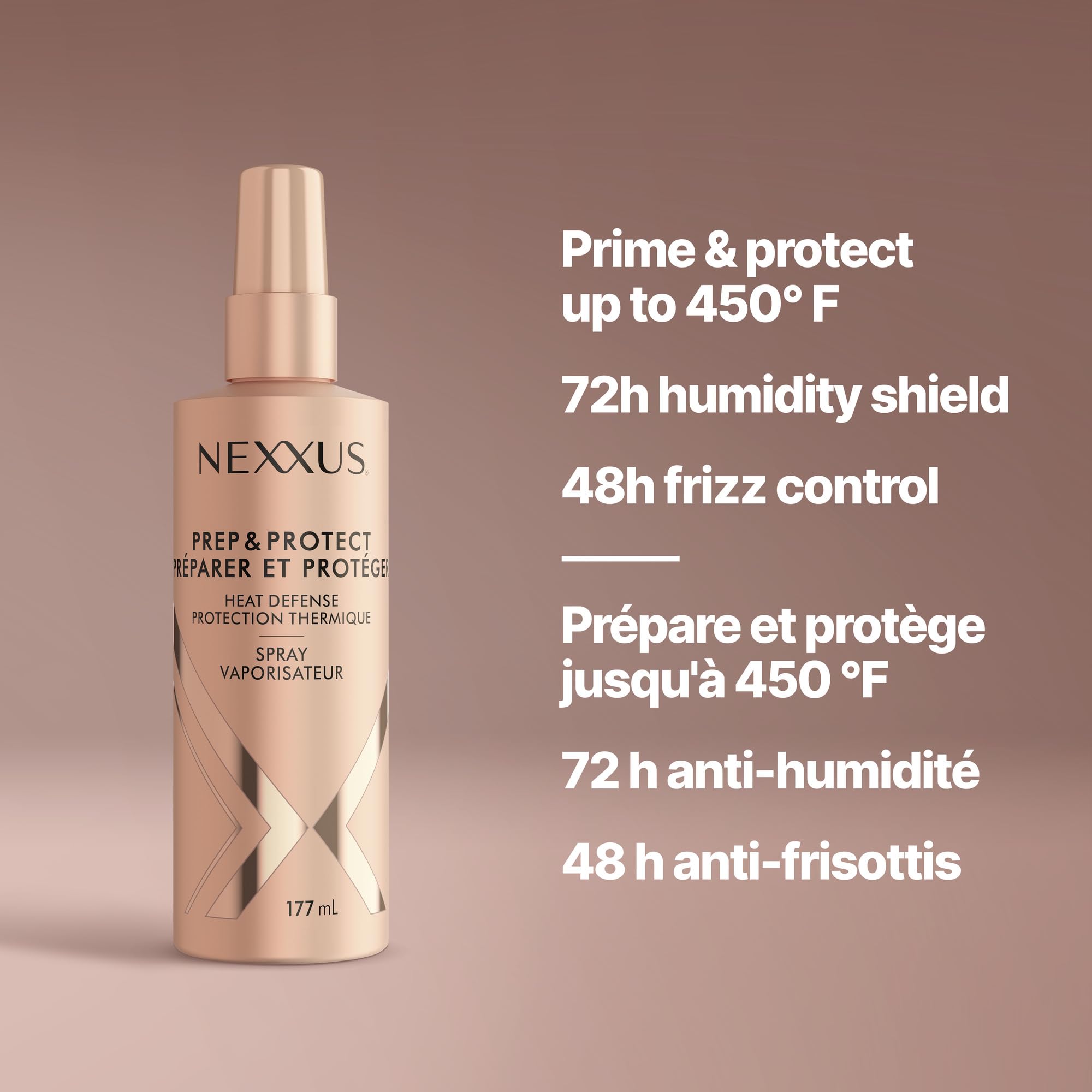 Nexxus Prep & Protect Heat Defense Spray 72H Humidity Shield, 177mL 🍁 All In One Marketplace Canada