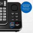 Panasonic DECT 6.0 Expandable Cordless Phone with Answering Machine and Call Block - 3 Cordless Handsets - KX-TGD393CB (Black) 🍁 All In One Marketplace Canada