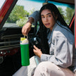 Owala FreeSip Insulated Stainless Steel Water Bottle with Straw, BPA-Free Sports Water Bottle, Great for Travel, 24 Oz, Putting Green 🍁 All In One Marketplace Canada