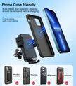 Wireless Car Charger, MOKPR 15W Fast Charging Auto-Clamping Car Phone Holder Wireless Charger Air Vent Car Phone Mount for iPhone17/16/15/14/13/12 pro/12/11/X/8, Samsung Galaxy S24/S23/S22/S21/S20 🍁 All In One Marketplace Canada