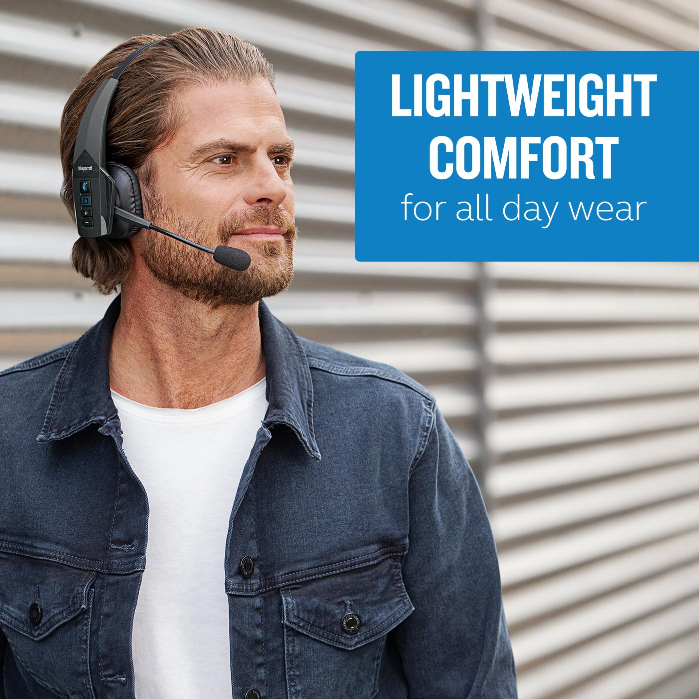 BlueParrott B350-XT Noise Cancelling Bluetooth Headset – Updated Design with Industry Leading Sound and Improved Comfort, Hands-Free Headset with Expanded Wireless Range and IP54-Rated Protection 🍁 All In One Marketplace Canada