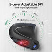 TECKNET Ergonomic Mouse, Rechargeable Vertical Ergo Mouse Wireless, Silent 2.4GHz 6 Buttons Optical Carpal Tunnel Mouse, 5 Adjustment Levels, Up to 4800DPI Wireless Mouse for Laptop, Desktop, PC 🍁 All In One Marketplace Canada