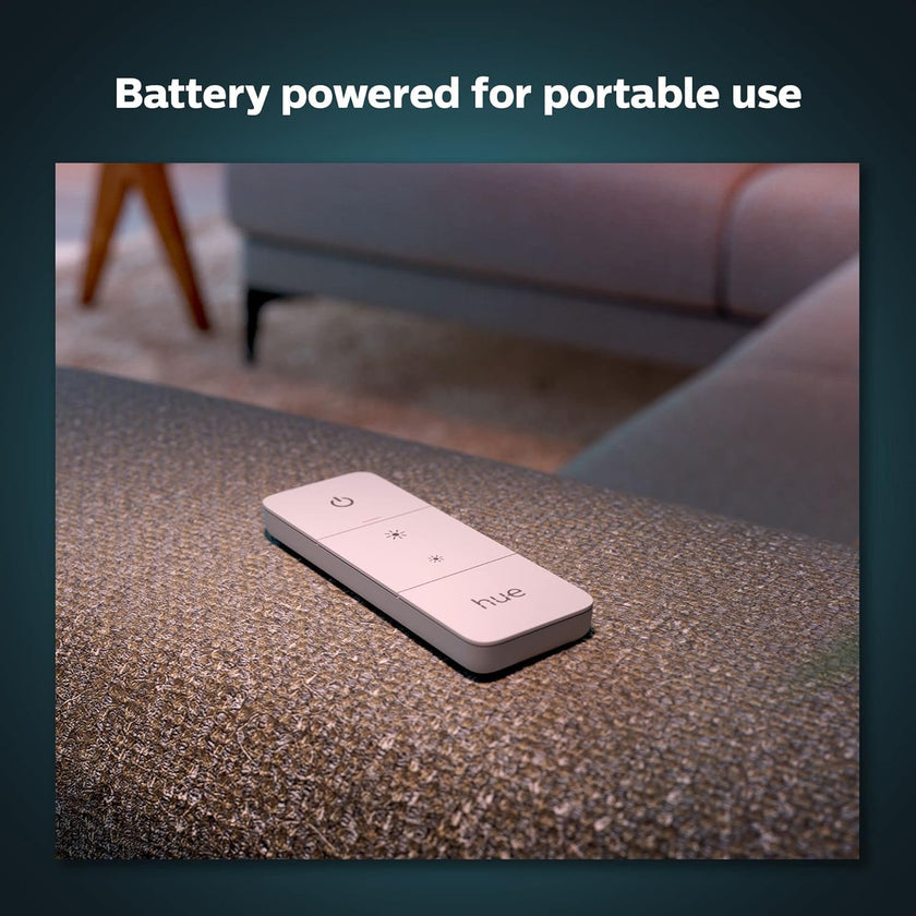 Philips Hue Smart Dimmer Switch with Remote, White - 1 Pack - Turns Hue Lights On, Off, Dims or Brightens - Requires Hue Bridge - Easy, No-Wire Installation 🍁 All In One Marketplace Canada