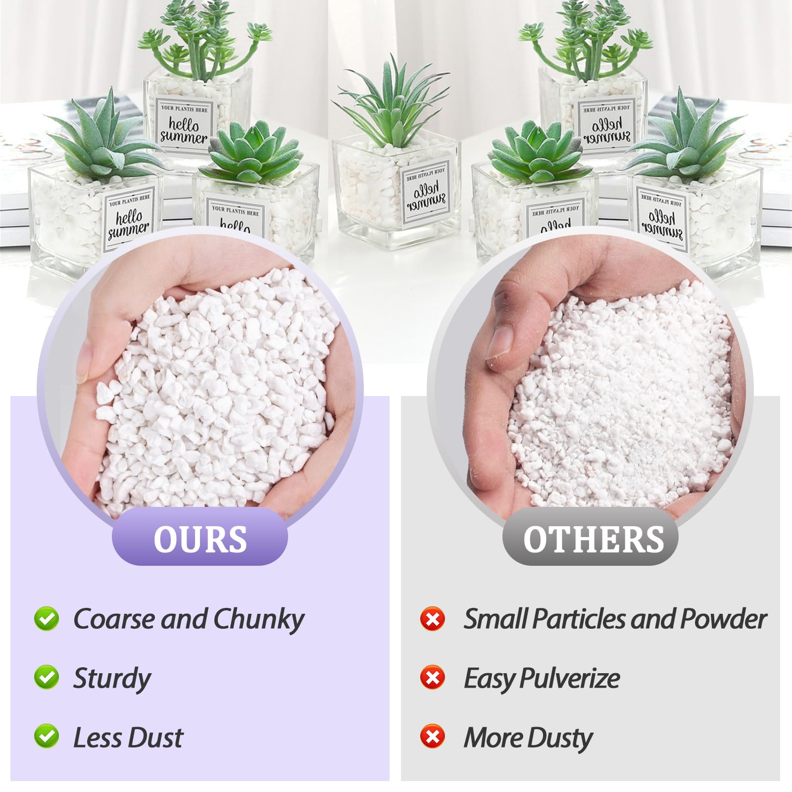 Riare 10 litres Organic Perlite for Plants - Horticultural Perlite Soil Amendment for Plants Potting Mix, Improve Root Growth, Drainage and Ventilation 🍁 All In One Marketplace Canada