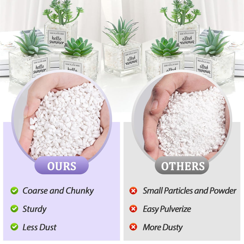 Riare 10 litres Organic Perlite for Plants - Horticultural Perlite Soil Amendment for Plants Potting Mix, Improve Root Growth, Drainage and Ventilation 🍁 All In One Marketplace Canada