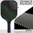 JoncAye Pickleball Paddles Set of 4 Rackets and Balls with Paddle Case, Lead Tape, Ball Bag, Carbon Fiber Pickle-Ball Raquette for Beginner | USAPA Approved Pickleball Equipment with Accessories 🍁 All In One Marketplace Canada