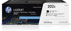 HP 202X (CF500XD) Black Dual Pack Black Toner