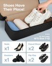 HOTOR Travel Duffel Bag - Large Weekender Bags for Women, Carry On Bag with Shoe Compartment, Overnight Bag with Toiletry Bag for Travel Essentials and Travel Accessories, Black, 34.0 x 45.0 x 20.0 cm 🍁 All In One Marketplace Canada