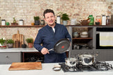 Jamie Oliver by Tefal Nonstick Coated Stainless Steel Pan Set 9.5