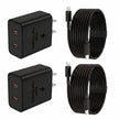 Super Fast Charger USB C, 2-Pack 45W USB C Charger with 6FT C to C Cable, Dual Port Fast Charger USB C for Samsung Galaxy S26/S25/S24/S23/S22/S21/S20/Plus/Ultra,Android,Galaxy Tablet,Phone 17/16/15 🍁 All In One Marketplace Canada
