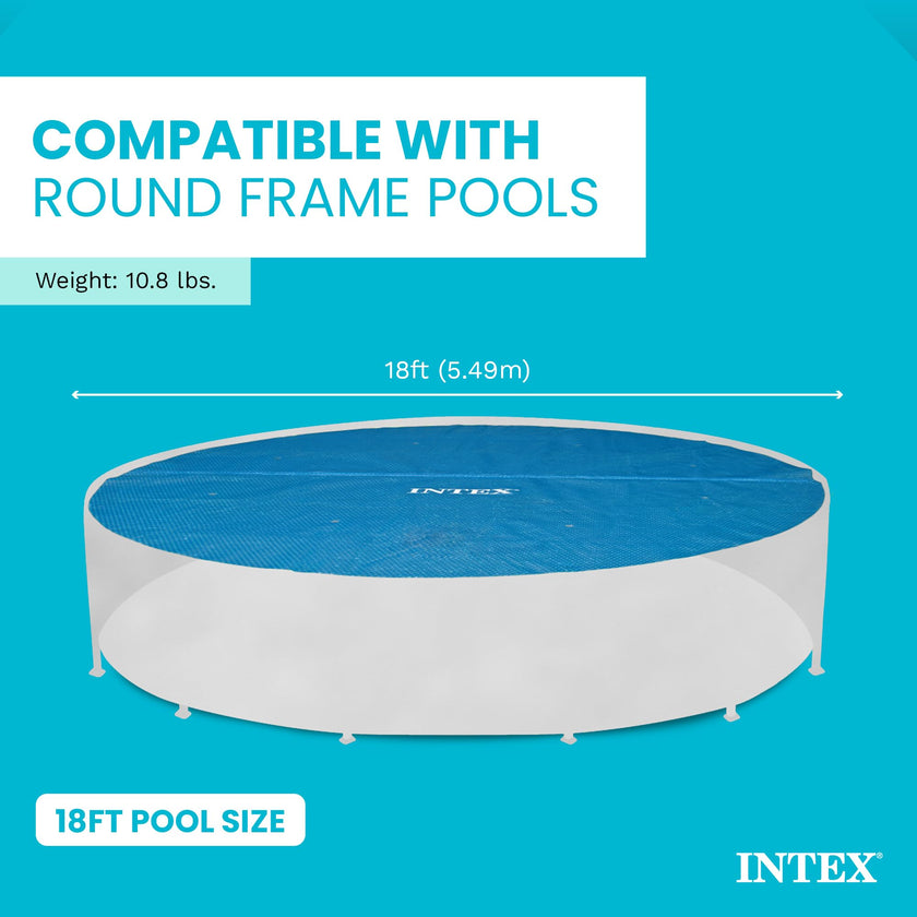 Intex Solar Cover for 18ft Diameter Easy Set and Frame Pools 🍁 All In One Marketplace Canada