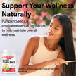 Nutridom Pumpkin Seed Oil Capsules 1000 mg, 90 Veggie Softgels, Cold-Pressed, Essential Fatty Acids, Linoleic & Oleic Acid, Vegan, Non-GMO, Gluten Free, Soy Free, Made in Canada 🍁 All In One Marketplace Canada