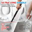 FORASTO 2 in 1 Toilet Brush and Plunger Set, Extended Handle, Bathroom Cleaning Tools, Toilet Bowl Brush and Plungers Combo, Bathroom Cleaning Supplies, Charcoal 🍁 All In One Marketplace Canada